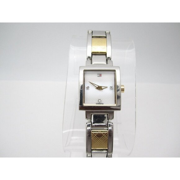 Women Tommy Hilfiger Diamond Quartz WR Analog 22mm Dial Watch (F695) - Picture 6 of 11